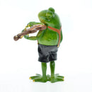 GobekUsa Frog Band Figurine: Modern Nordic Home Decor for Music Lovers