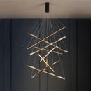 GobekUsa LED Nordic Chandelier: Modern Pendant Light for Living, Dining, and Bedroom