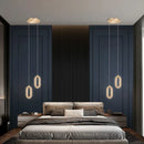 GobekUsa Duplex Crystal Chandelier: Luxury Cantilevered Pendant Light for Villa Living Room & Staircase