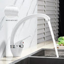 GobekUsa Brass Black Kitchen Sink Faucet Single Handle Swivel Spout Mixer Tap