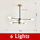 GobekUsa Glass Ball Chandelier Modern Spotlight Pendant Lamp Lighting