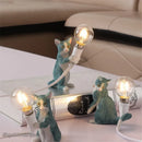 GobekUsa Cat Resin Table Lamp for Children's Bedroom and Home Decor