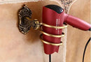 GobekUsa Antique Bronze Carved Aluminum Bathroom Accessories Set: Towel Rack, Paper Holder, Hooks