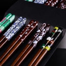 GobekUsa Bamboo Wood Chopsticks for Sushi and Food Eating