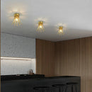 GobekUsa Gold Crown Ceiling Light for Hallway, Aisle, Kitchen Island