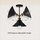 GobekUsa Industrial Black Wall Lamp Sconce for Living Room Bedroom Restaurant E27