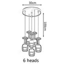GobekUsa LED Wine Glass Pendant Lights for Restaurant, Bar, and Dining Room
