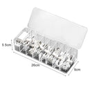 GobekUsa Cable Storage Box: Transparent Desk Organizer for Wire Management