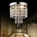 GobekUsa Diamond Crystal LED Ceiling Chandelier Pendant Light for Elegant Living Spaces