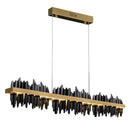 GobekUsa Iceberg Design LED Chandelier - Modern Dining Room & Kitchen Island Lighting