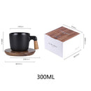 GobekUsa Japanese Style Ceramic Tea Pot Set with Wooden Handle | Heat-Resistant Borosilicate Glass