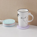 GobekUsa Diatomite Round Coasters: Absorbent, Colourful, Fashionable Drink Mats