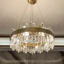 GobekUsa Crystal Chandelier Pendant Light for Luxury Living Room, Bedroom, Dining, Kitchen & Home Décor