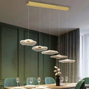 GobekUsa Lotus Leaf Chandelier: Modern Luxury Acrylic LED Hanging Lamp for Villa, Hotel, Living Room