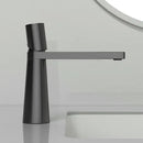 GobekUsa Brushed Gold Basin Faucet - Elegant Brass Bathroom Mixer Tap for Lavatory