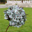 GobekUsa Artificial Hydrangea Wedding Flowers Wall Home Decoration Indoor Bonsai Bouquet Background