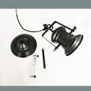 GobekUsa Retro Dome Pendant Chandelier for Dining Room and Cafe