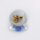 GobekUsa Gold Solid Brass Wall Mount Triangle Valve for Faucet and Toilet