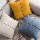 GobekUsa Cross Faux Suede Throw Pillow Cover for Car Couch Sofa Bed Home Decor