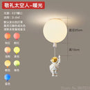 GobekUsa Kids Space Balloon LED Ceiling Lamp - Creative Nordic Cartoon Decor