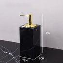 GobekUsa Black Marquina Marble Bathroom Set cue.opti