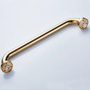 GobekUsa Gold Brass Bathroom Safety Bar Handrail for Tub and Shower