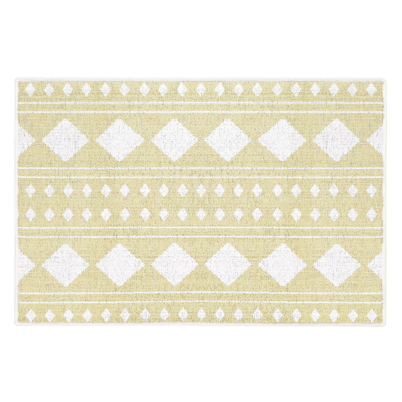 Sussexhome Diamond Collection 2 x 3 Foot Heavy Duty Low Pile Landing Rug Runner