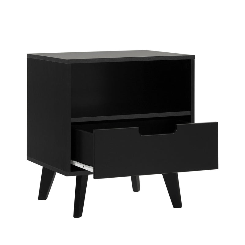 Sloane Hans Mid-Century Modern Angle-Leg Nightstand