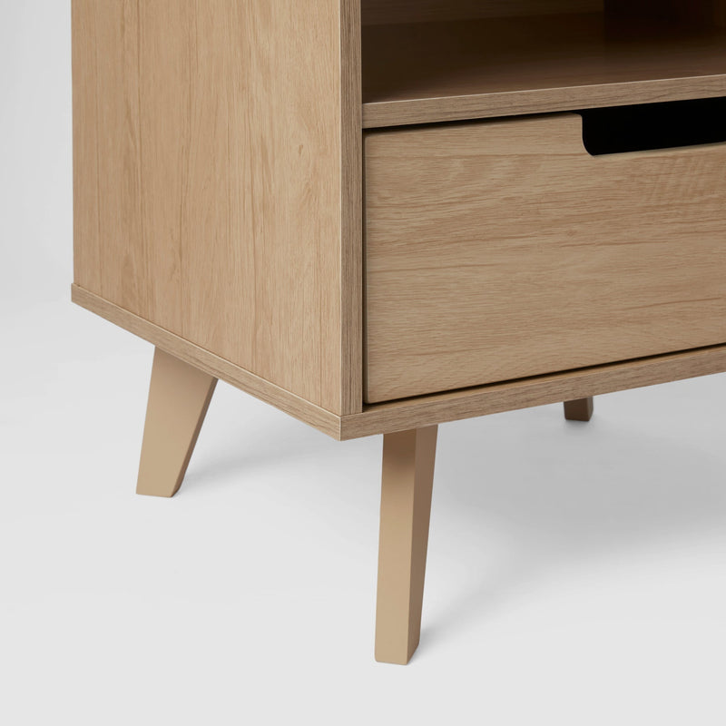 Sloane Hans Mid-Century Modern Angle-Leg Nightstand