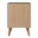 Sloane Hans Mid-Century Modern Angle-Leg Nightstand