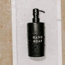 15oz Black Stoneware Hand Soap Dispenser by Sweet Water Decor