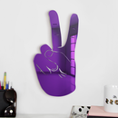 Peace Sign Hand Silhouette
