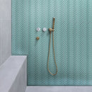 Sky Blue 11x13 Glossy Herringbone Glass Mosaic Tile (5 pack, 4.8125 sq ft/case)