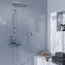 Gray 11x13 Glossy Herringbone Glass Mosaic Tile (5 pack, 4.8125 sq ft/case) - Sample