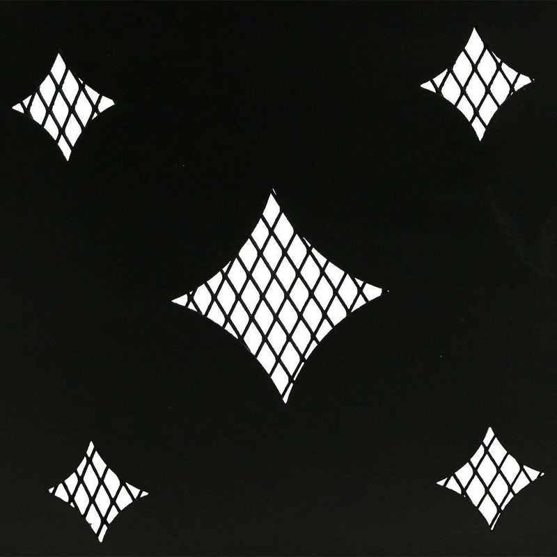 Heavy Duty 36-inch Black Steel Fire Pit Ring with Diamond Pattern, photo 4 of 5