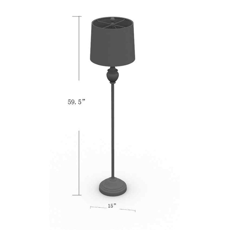 Zillingtal Traditional Floor Lamp