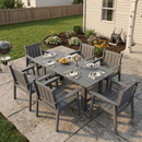 Corex HDPE Outdoor Dining Set, 6-Piece