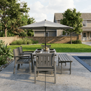 Corex HDPE Outdoor Dining Set, 6-Piece