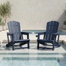 HDPE Adirondack Chair with Realistic Wood Grain by LJGDeals