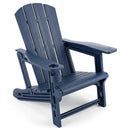 HDPE Adirondack Chair with Realistic Wood Grain by LJGDeals