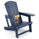 HDPE Adirondack Chair with Realistic Wood Grain by LJGDeals