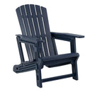 Adirondack Chair with Cup Holder - Weather-Resistant HDPE by LJGDeals