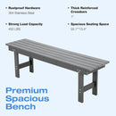 Corex HDPE Outdoor Dining Set, 6-Piece
