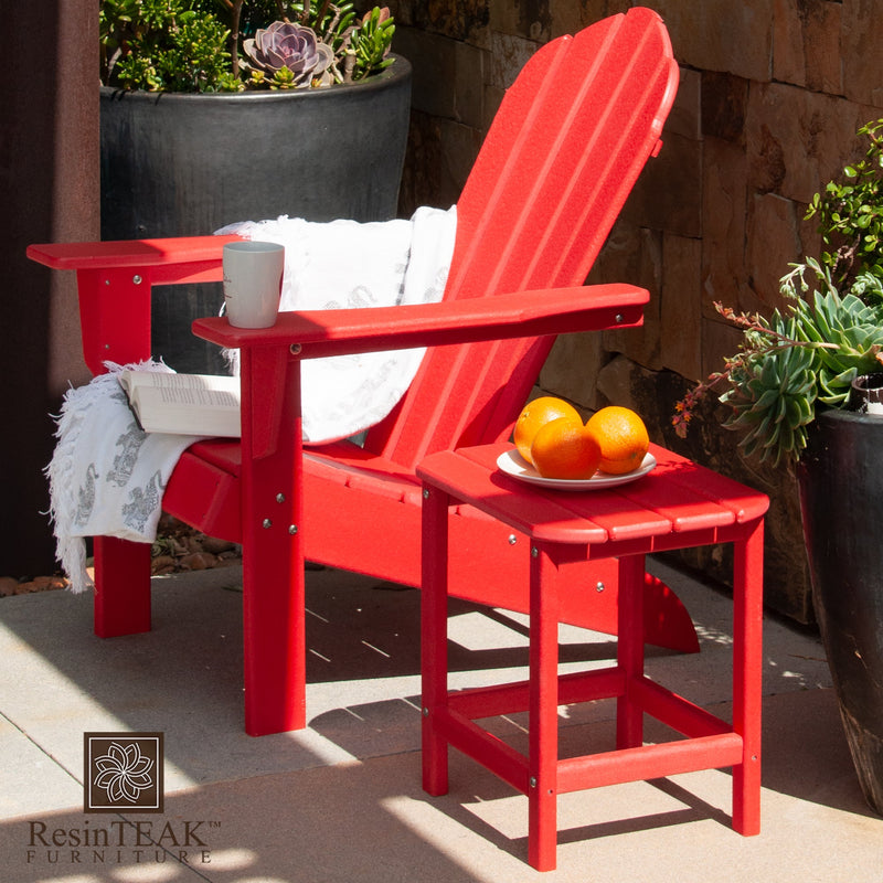 Compact Side Table by ResinTeak