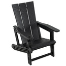 Adirondack Chair with Cup Holder - HDPE Outdoor Seating by LJGDeals