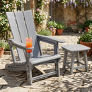 Adirondack Chair with Cup Holder - HDPE Outdoor Seating by LJGDeals