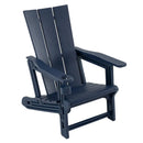 Adirondack Chair with Cup Holder - HDPE Outdoor Seating by LJGDeals