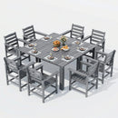 Corex HDPE Outdoor Dining Set, 6-Piece