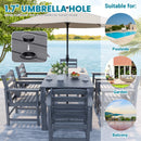 Corex HDPE Classic Dining Set,7-Piece