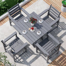 Corex HDPE Classic Dining Set,5-Piece
